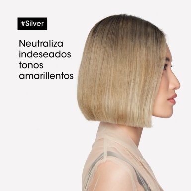 SHAMPOO PARA CABELLOS BLANCOS O GRISES SILVER 500ML - 5