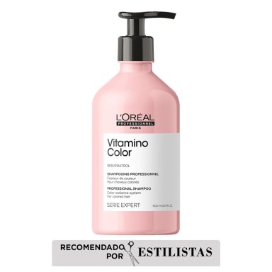 SHAMPOO LOREAL PROFESSIONNEL XL PROFESSIONNEL VITAMINO COLOR CABELLO CON COLOR 500 ML - 1