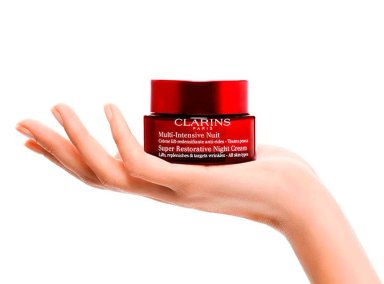 CREMA FACIAL CLARINS DE NOCHE SUPER RESTORATIVE PARA TODO TIPO DE PIEL 50 ML - 3