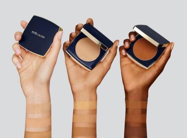 POLVO COMPACTO ESTEE LAUDER DOUBLE WEAR STAY-IN-PLACE MATTE 3C2 PEBBLE - 3