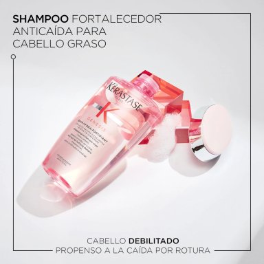 SHAMPOO PARA CABELLO NORMAL A GRASO CON TENDENCIA A LA CAÍDA POR CEPILLADO BAIN HYDRA-FORTIFIANT GENESIS 250ML - 3