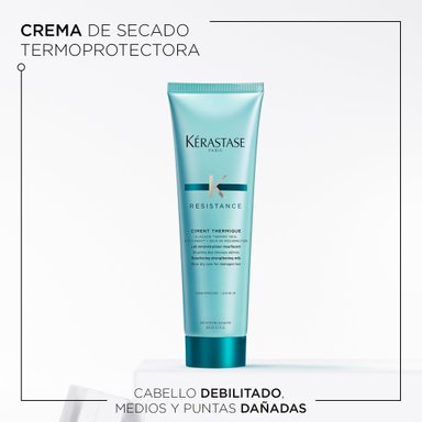 PROTECTOR TÉRMICO PARA CABELLO DAÑADO CIMENT THERMIQUE RESISTANCE 150ML - 2