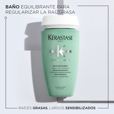 SHAMPOO PARA CABELLOS CON RAÍCES GRASAS BAIN DIVALENT SPÉCIFIQUE 250ML - 2