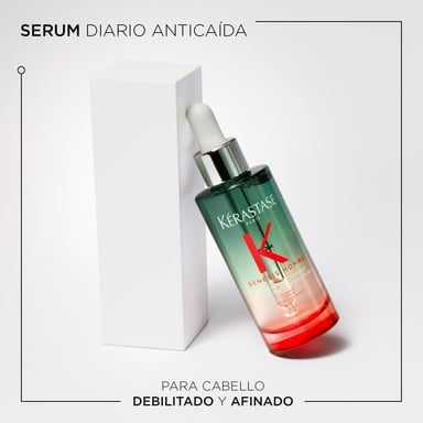 SÉRUM ANTI-CHUTE FORTIFIANT PARA CABELLOS DEBILITADOS CON TENDENCIA A LA CAÍDA GENESIS HOMME SERUM 90ML - 2