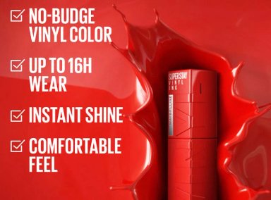 LABIAL MAYBELLINE LÍQUIDO NY VINYL INK ROYAL 55 - 7