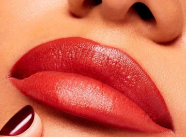 LABIAL MAC POWDER KISS VELVET BLUR SLIM STICK NICE SPICE 2 G - 3