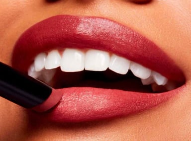 LABIAL MAC POWDER KISS VELVET BLUR SLIM STICK ROSE MARY 2 G - 3