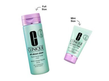 JABÓN FACIAL CLINIQUE LÍQUIDO MINI ALL ABOUT CLEAN 30ML - 2