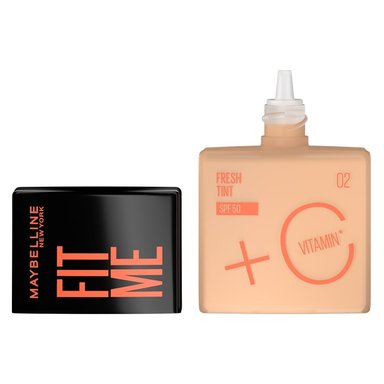 BASE MAYBELLINE NY FIT ME FRESH TINT 02 SPF50 30ML - 2