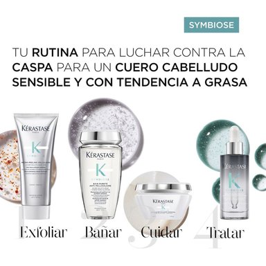 MASCARILLA SYMBIOSE REVITALISANT ESSENTIEL PARA CABELLO DAÑADO PROPENSO A LA CASPA200ML - 8