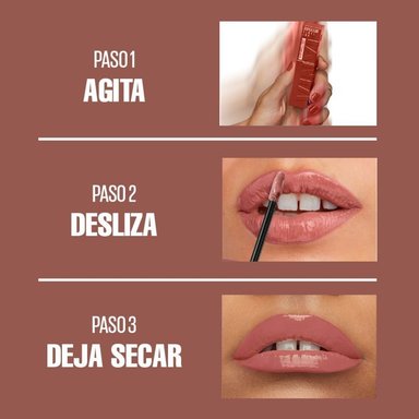 LABIAL LÍQUIDO MAYBELLINE NY VINYL INK NUDES PUNCHY - 4