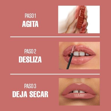 LABIAL MAYBELLINE LÍQUIDO NY VINYL INK NUDES CHARMED - 4