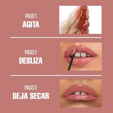LABIAL MAYBELLINE LÍQUIDO NY VINYL INK NUDES CAPTIVATED - 4