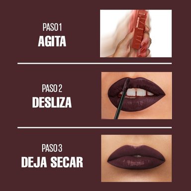 LABIAL MAYBELLINE LÍQUIDO NY VINYL INK NUDES FEARLESS - 4