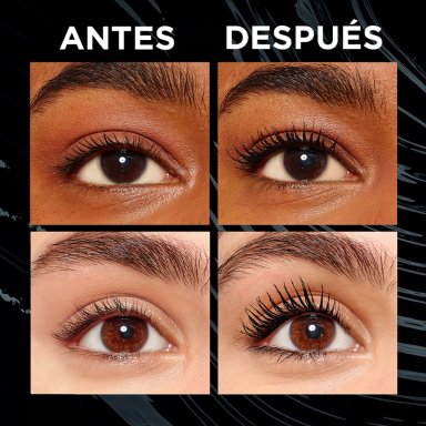 MÁSCARA DE PESTAÑAS LOREAL PARIS TELESCOPIC LIFT LAVABLE - 4
