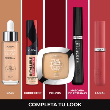 MÁSCARA DE PESTAÑAS LOREAL PARIS TELESCOPIC LIFT LAVABLE - 7