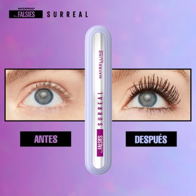 MÁSCARA DE PESTAÑAS MAYBELLINE NY FALSIES SURREAL WSH VERY BLACK - 4