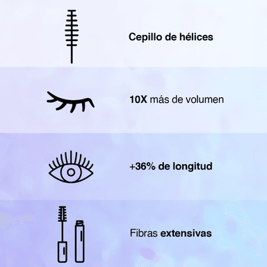 MÁSCARA DE PESTAÑAS MAYBELLINE NY FALSIES SURREAL WTP VERY BLACK - 5