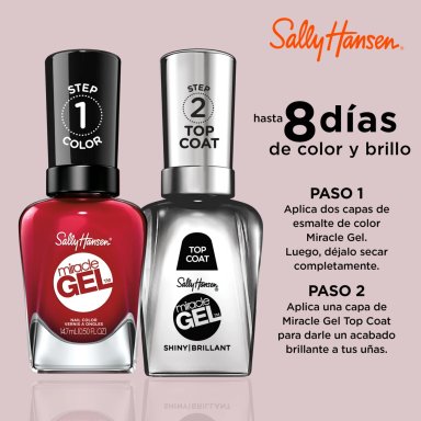 ESMALTE SALLY HANSEN 99350170068 14.7 ML MIRACLE GEL CAN T BEET ROYALTY - 5