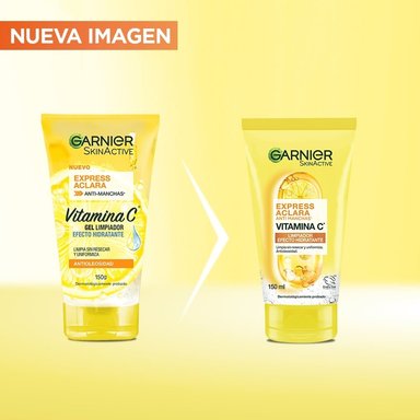 GEL FACIAL GARNIER EXPRESS ACLARA MATIFICANTE 150ML - 9