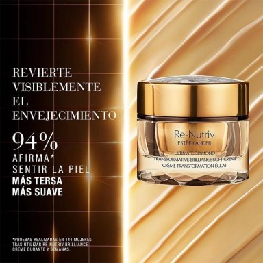 CREMA FACIAL ESTEE LAUDER HIDRATANTE RE-NUTRIV ULTIMATE DIAMOND BRILLANCE CREME 50ML - 6