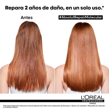 TERMOPROTECTOR LOREAL PROFESSIONNEL ABSOLUT REPAIR MOLECULAR REPARACIÓN MOLECULAR 100 ML - 2