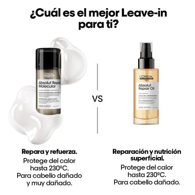 TERMOPROTECTOR LOREAL PROFESSIONNEL ABSOLUT REPAIR MOLECULAR REPARACIÓN MOLECULAR 100 ML - 7