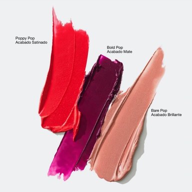 LABIAL CLINIQUE POP LONGWEAR LIPSTICK TONO BARE POP - 4