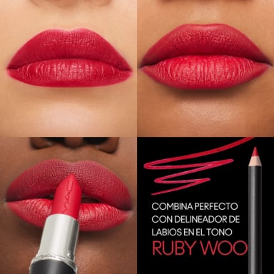 LABIAL MACXIMAL SILKY MATTE TONO RUBY WOO - 3