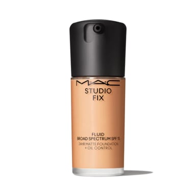 BASE MAC LÍQUIDA STUDIO FIX FLUID 24HR MATTE FOUNDATION + OIL CONTROL NC35? SPF15 30ML - 1