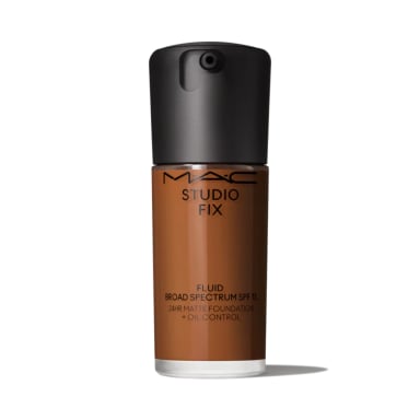 BASE MAC LÍQUIDA STUDIO FIX FLUID 24HR MATTE FOUNDATION + OIL CONTROL NW47? SPF15 30ML - 1