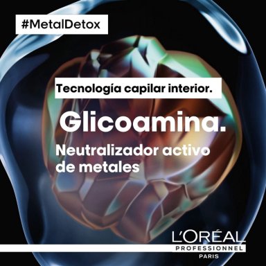 SHAMPOO NEUTRALIZANTE DE METALES METAL DETOX PARA TODO TIPO DE CABELLO LOREAL PROFESSIONNEL 500ML - 4