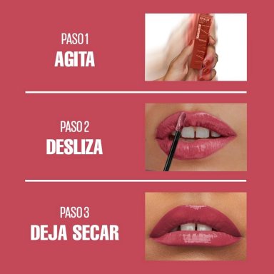 LABIAL MAYBELLINE VINYL INK PINK SULTRY - 4