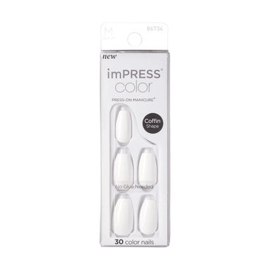 UÑAS POSTIZAS KISS 2013337026177 30 U PRESS-ON FROSTING - 4