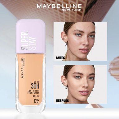 BASE MAYBELLINE SUPERSTAY LUMI MATTE 125 SPF15 35ML - 2
