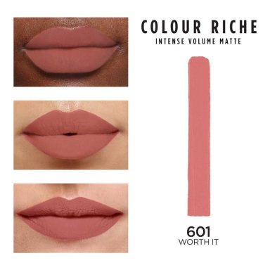 LABIAL LOREAL PARIS COLOUR RICHE NUDES OF WORTH WORTH IT #601 - 2