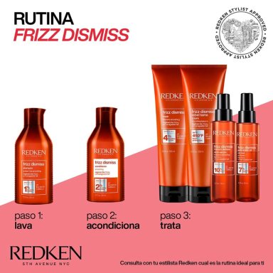ACONDICIONADOR PARA CABELLO REBELDE FRIZZ DISMISS 300ML - 4