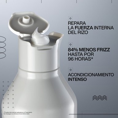 ACONDICIONADOR SIN SILICONAS PARA CABELLO CON RIZOS Y RULOS PROCESADOS Y DAÑADOS ACIDIC BONDING CURLS 300ML - 2