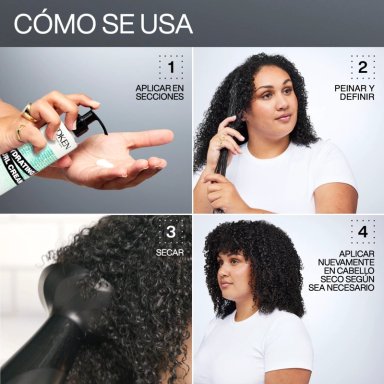 CREMA REDKEN HYDRATING CURL 250 ML HIDRATA Y PROTEGE LOS RIZOS DURANTE 72 HORAS - 6