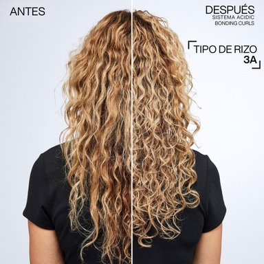 TRATAMIENTO SIN ENJUAGUE SIN SILICONA PARA CABELLO RIZADO ACIDIC BONDING CURLS 250ML - 4
