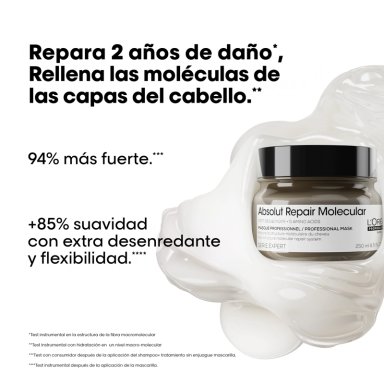 MASCARILLA REPARADORA PROFESIONAL CONCENTRADA ABSOLUT REPAIR MOLECULAR 250ML - 3