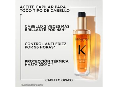 ACEITE CAPILAR KÉRASTASE PARA TODO TIPO DE CABELLO ELIXIR ULTIME 75 ML - 5