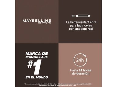 DELINEADOR DE CEJAS MAYBELLINE TATTO BUILD A BROW WATERPROOF - 6