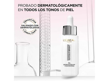 SÉRUM ROSTRO Y CUELLO L'ORÉAL ÁCIDO GLICÓLICO 30 ML - 8