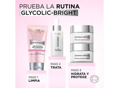 GEL CREMA NOCHE ROSTRO Y CUELLO L'ORÉAL ÁCIDO GLICÓLICO 50 ML - 6