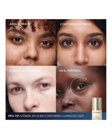 SÉRUM MAC HYPER REAL EYE 360° BRIGHT EYE TRATAMIENTO ANTIOJERAS - 5