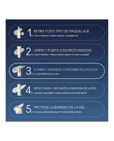 SÉRUM MAC HYPER REAL EYE 360° BRIGHT EYE TRATAMIENTO ANTIOJERAS - 7