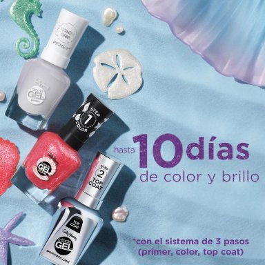 ESMALTE DE UÑAS SALLY HANSEN MIRACLE GEL MODERN PEARL PINK SAND - 4