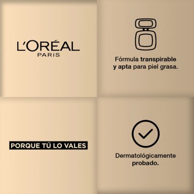 BASE DE MAQUILLAJE EN POLVO L'ORÉAL INFALLIBLE FRESH WEAR - 6