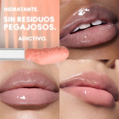 LABIAL MAC LIPGLASS AIR NON-STICKY GLOSS EN EL TONO BEHAVED - 3